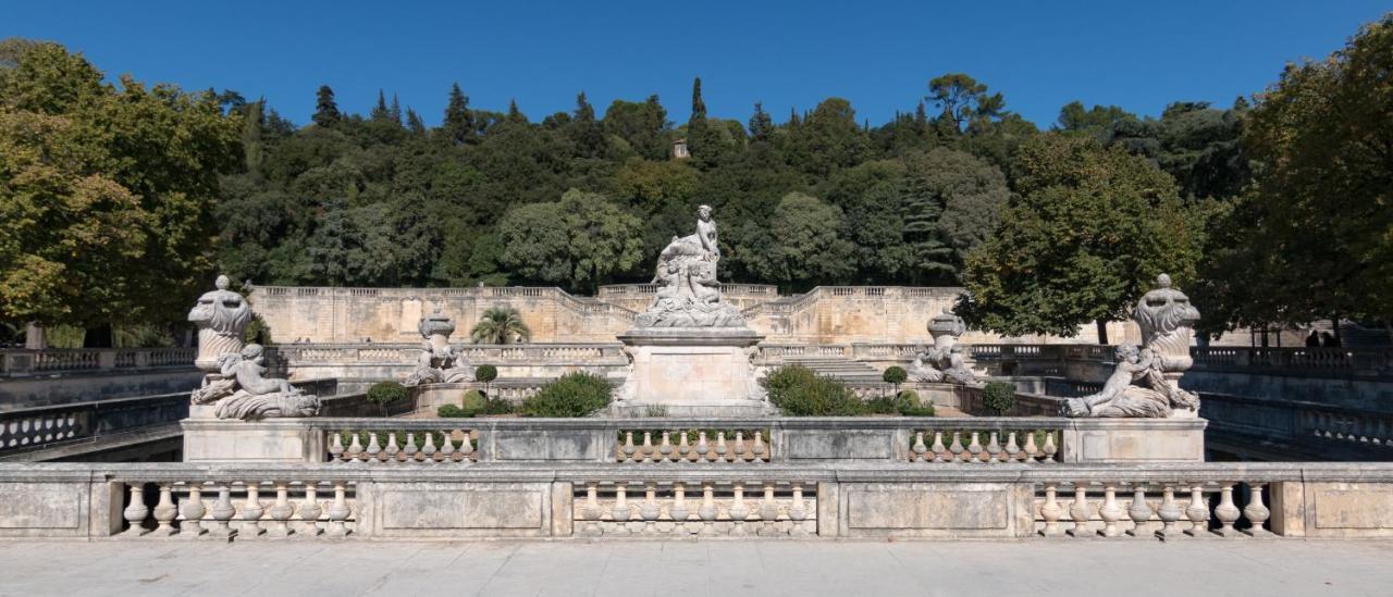 "Le Paisible" Clim Et Jardin En Centre Ville Nîmes Extérieur photo